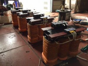 làm mới máy biến áp vào 380v ra 36 v
