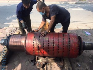 bảo dương roto dộng cơ một chiều 600 kw 