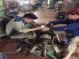 quấn mới roto động cơ một chiều 45 kw 